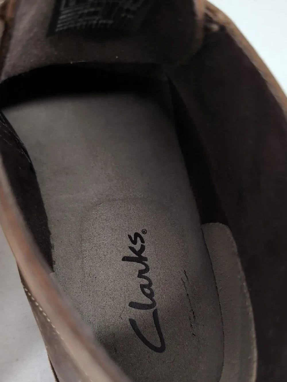 Clarks Brown Leather Chukka Boots